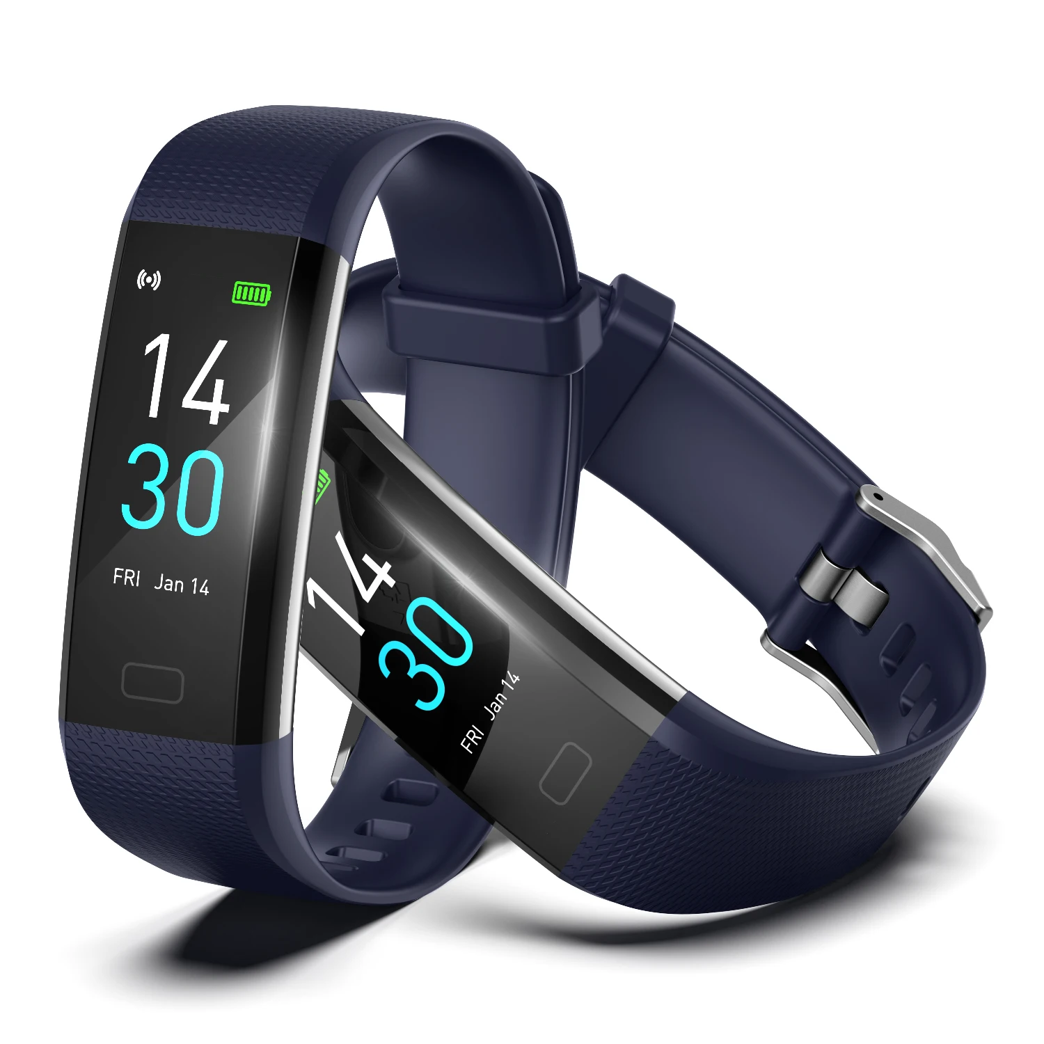 

2020 Zooming S5 2.0 Smart bracelet Fitness Watch IP68 Waterproof Smart Wristband For IOS Android Heart Rate Temperature