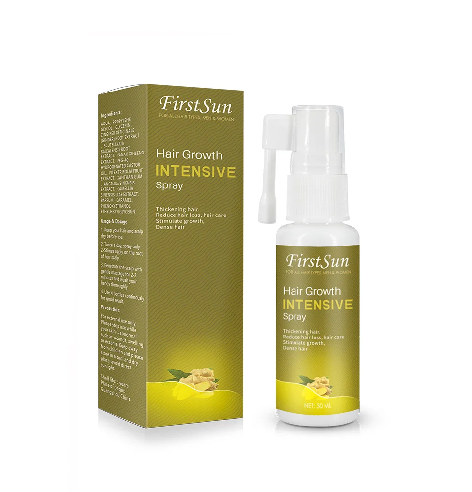 

Firstsun Hair Serum Moisturizing Treatment Hair Loss Hair Growth Spray, Bronze