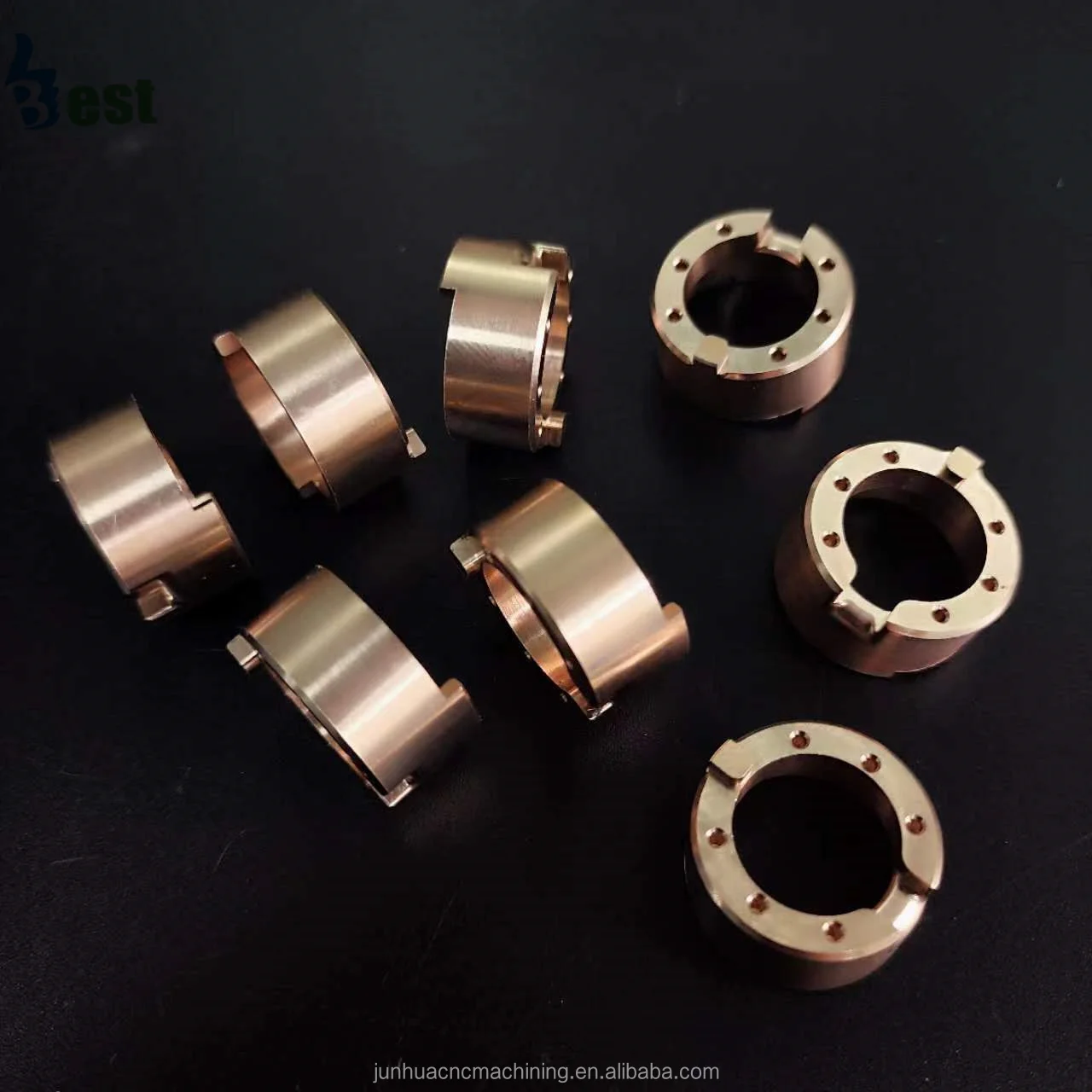 

CNC turning custom brass adaptor replacement part automotive cnc machining parts