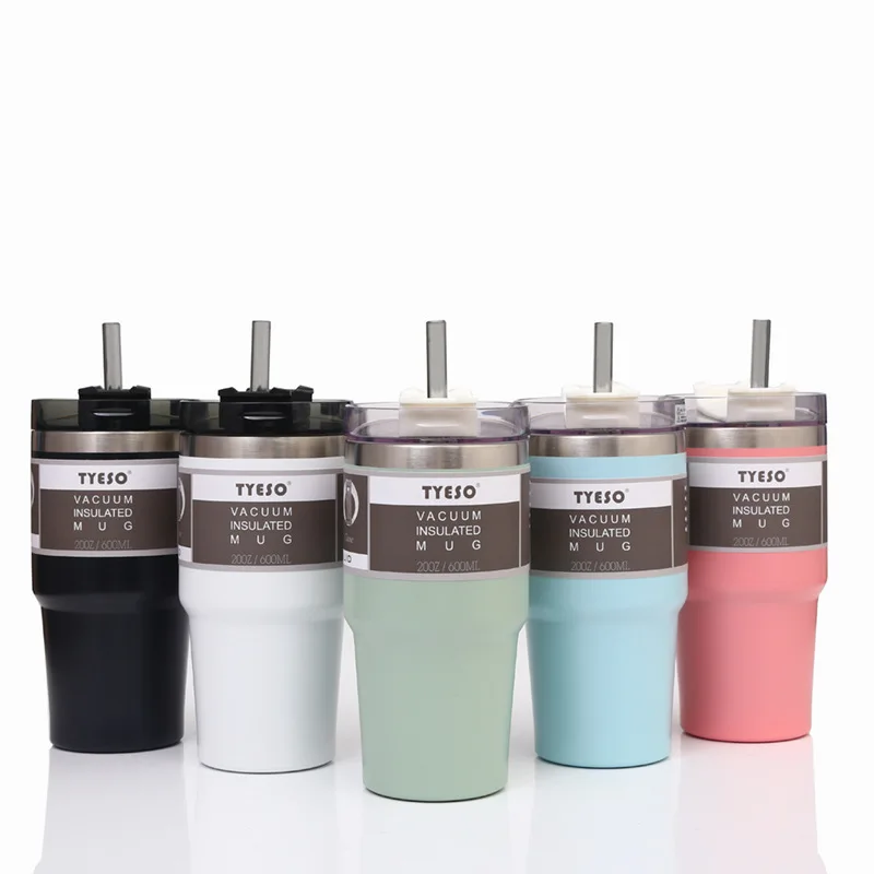 

ShouTao wholesale hot coffee cup with custom logo 20/30 oz stainless steel tumbler vacuum insulated mugs with lids and straws, As a picture/ custom