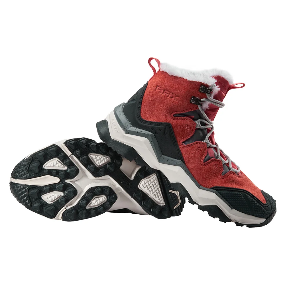 
RAX Women Hiking Boots Keep Warm Backpacking Shoes Anti Slip Outdoor Walking Camping Boot 