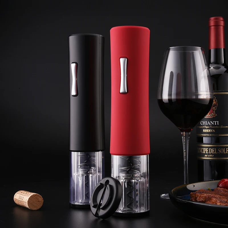 

Wine Opener Electric Corkscrew Bottle Opener Kitchen Tool Automatic Cork Remover With Red Wine Foil Cutter Bar Accessory