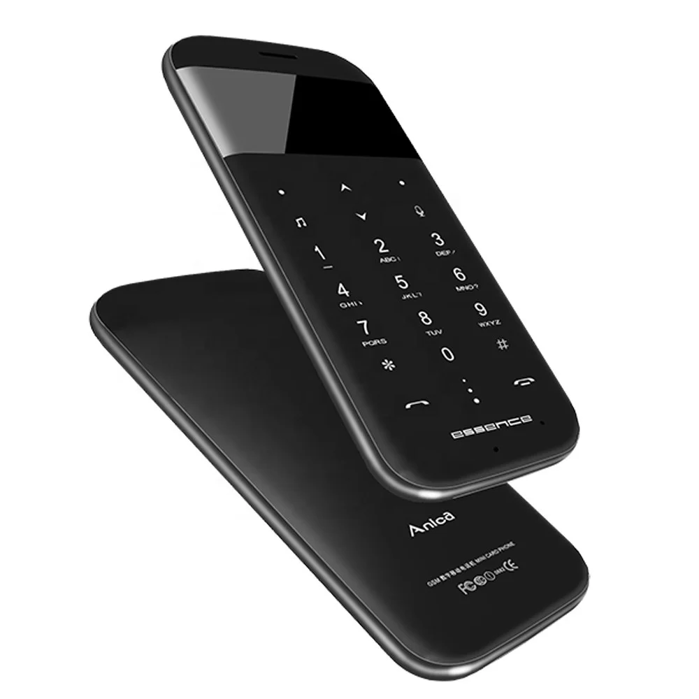 

Anica T6 Mini Cellphone 1.3" Earpiece Big Sound Music GSM Telefono Unlocked Tiny Ultra thin Auxiliary Mobile Phone