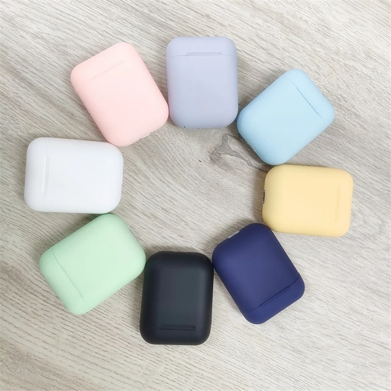 

Wholesale High Quality Inpods 12 Frosted Feel Touch Control Pop Up Window Connection 5.0 Stereo Wireless Earphone