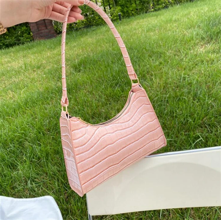 

Cheap Pink Purses Women Unique Shoulder PU Leather Hand Bags 2021 Fashion Italian Leather Handbags For Ladies, As pictures or customized colors