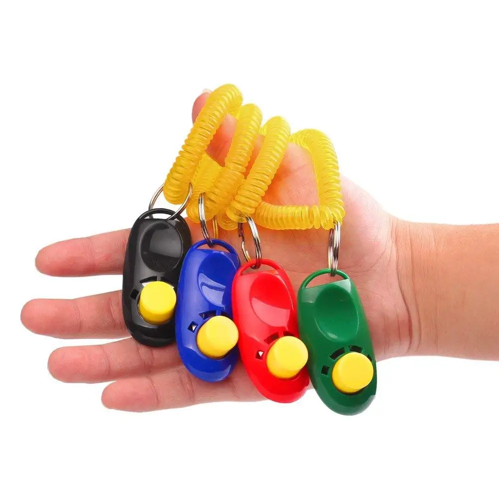 

Best Selling Pet Training Clicker, Black, white, yellow, green, blue, pink, purple, red