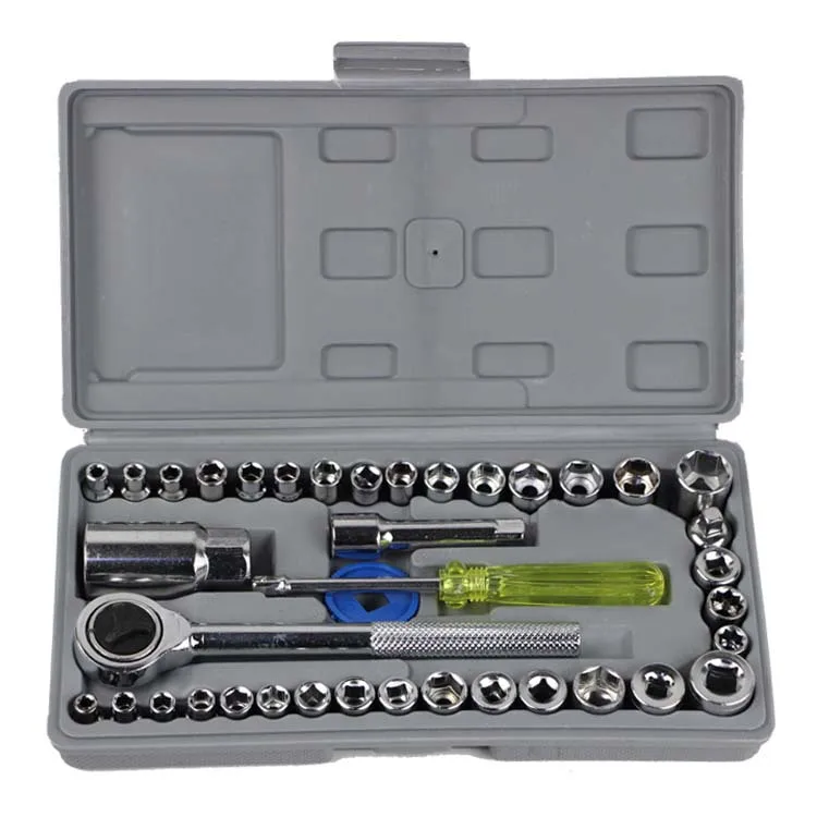 
40pcs combination socket wrench set 