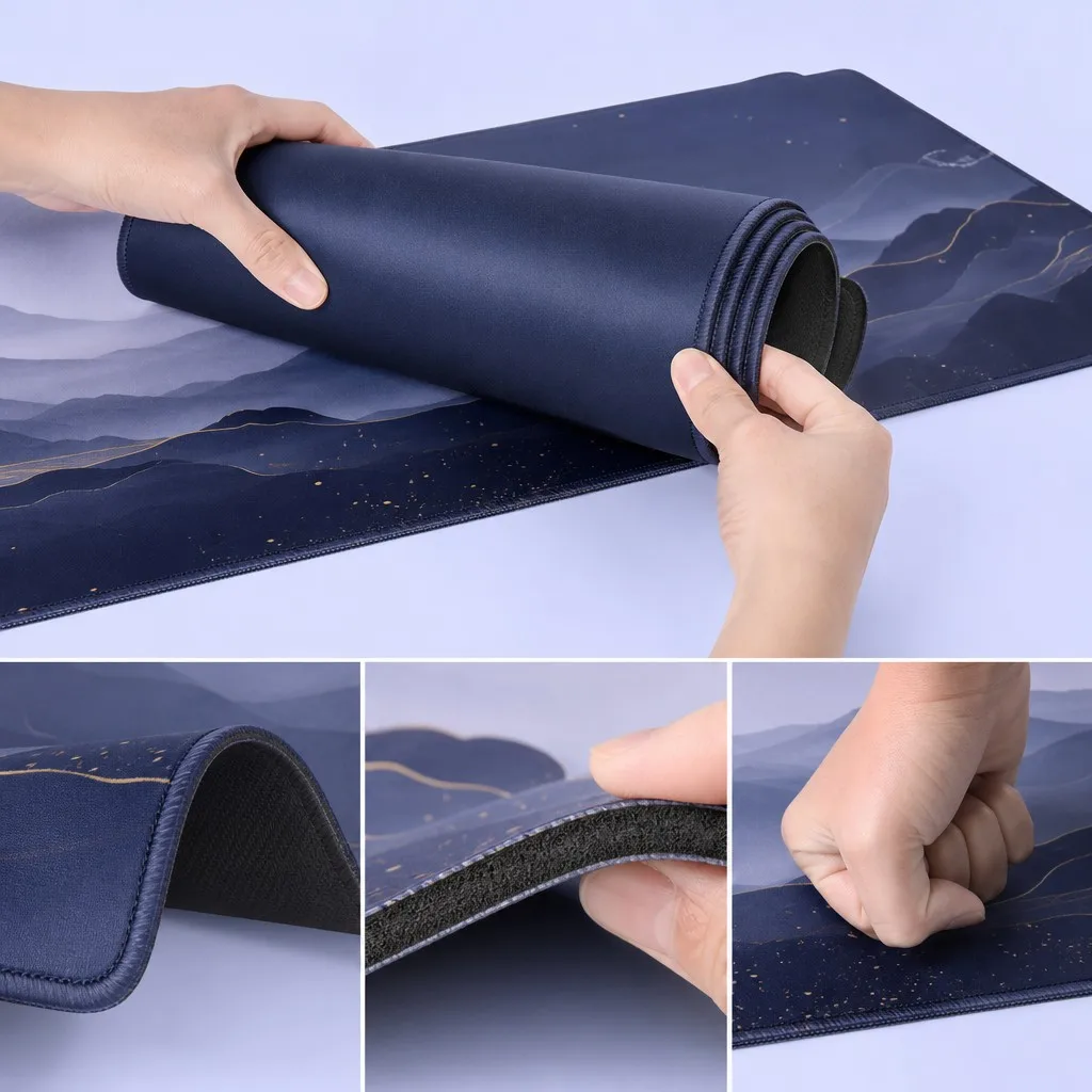High-Density Rubber Core Flexibility and Thickness