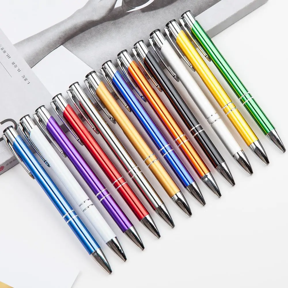 
Huahao brand ballpoint pens with custom logo metal ball point pen custom logo pens 