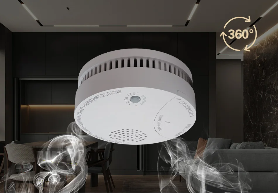 Smart Home Zigbee 3.0 Sensor Smoke Detector Hotels Smoke ...