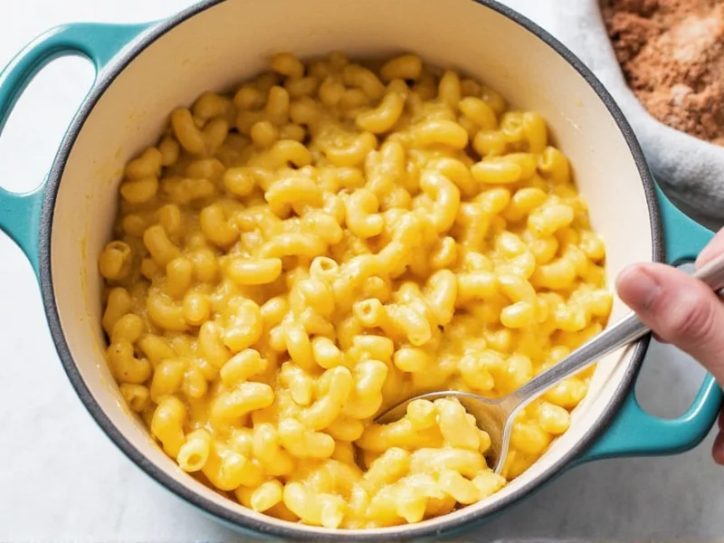 homemade stovetop mac and cheese