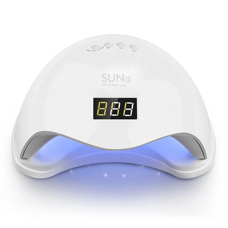 

Best Selling 48W LED New style Sun 5 UV Nail Lamp Gel Powerful Nail Dryer Fast Curing Sun5 UV Gel Nail Lamp