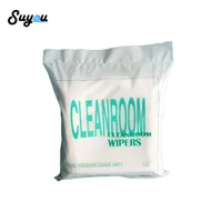 

Disposable Lint Free Class 100 Cleanroom Wiper Microfiber Wipe Cloth for LCD Camera Clean