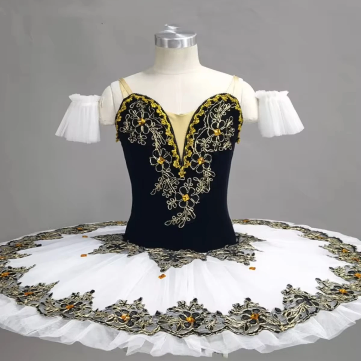 High-grade Children's Sequins Professional Ballet Swan Lake Fleabane Bitter Fleabane Skirt Beautiful Faery Children Adult Tutu