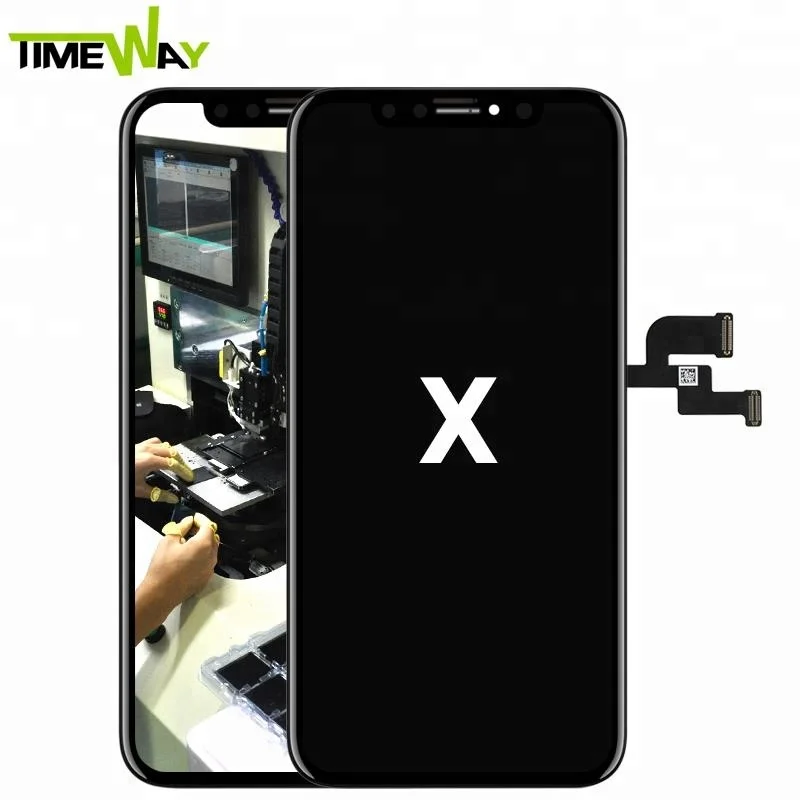 

For iPhone X display 18 Months Guaranteed Original Quality OLED Screen Mobile Phone Lcds Display Lcd Screens, Black