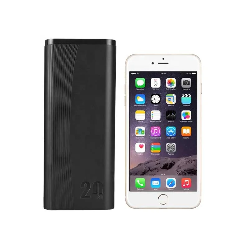 

20000mAh Fast charging portable power bank with dual USB output
