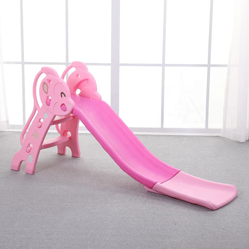 

Home Use Multi-Color New Design Slides Sliding Toys For Kids Plastic Children Indoor, Pink and light blue