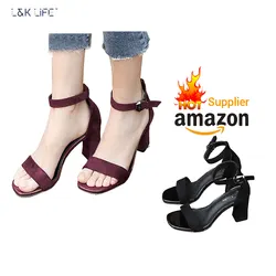 Custom comfortable Fashion Women Sandals high heel