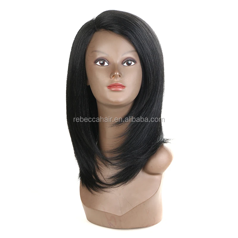 

Yaki straight hair wig high quality Noble Gold Synthetic silky straight hair lace front wig with baby hair, Ttfw1b/dvio/mpv18;ttfm1b/99a/115b
