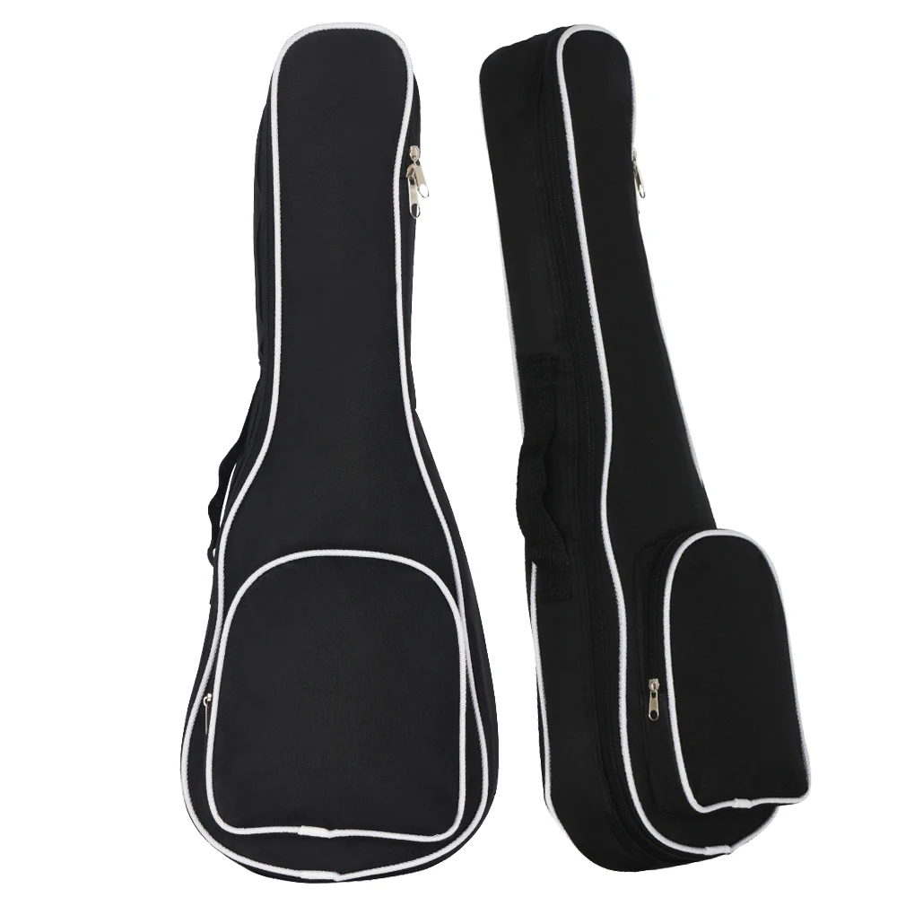 

wholesale 23 inch black portable waterproof single shoulder small guitar ukulele bag