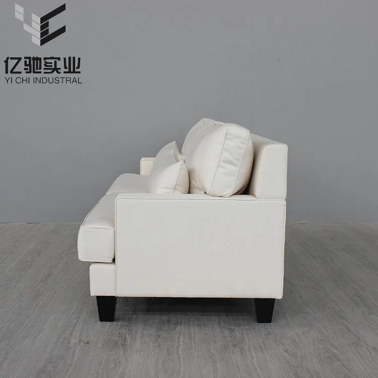 
Shanghai YiChi European style white premium fabric sofa 