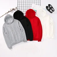 

2019 cheapest blank solid 7 colors 100% polyester pullover long sleeve hoodies