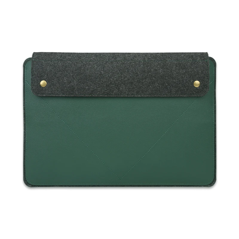 

Customized Size Color Felt Laptop Sleeve Slim Envelope Case Carrying Protector Bag