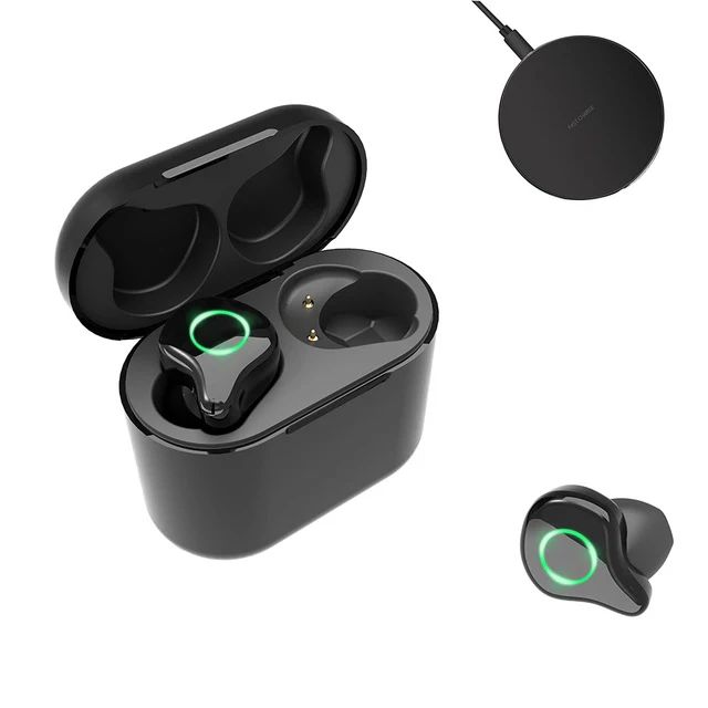 

2020 Newest R5 True Wireless TWS Earbuds BT5.0 Auto Pairing Stereo Earphone Sports In-ear Gaming Headset wireless charger