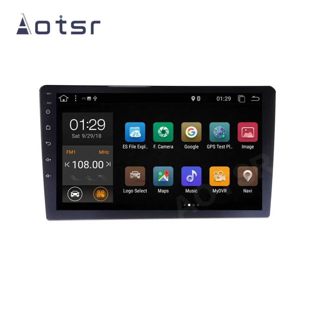 

10 inch 2+32 Carplay Aotsr 1 Din universal Car Vertical Screen Multimedia Android 10.0 2+32GB Auto Radio Player GPS Navigation