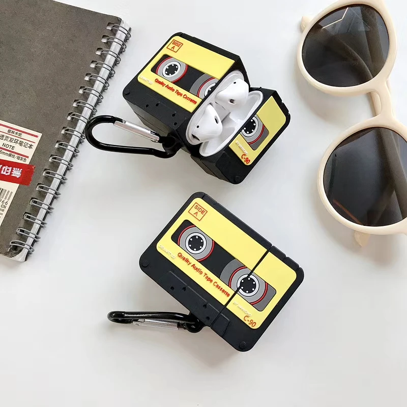 

3D Cute Tape Earphone Cover For Airpod For Apple AirPods 1 2 Case