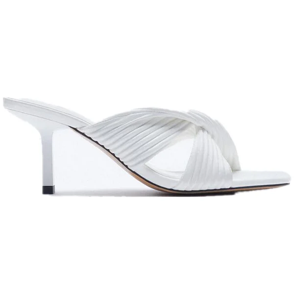 

new arrivals styles summer white Strap fashion Cross knot womens shoes