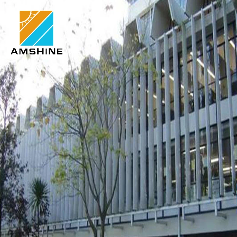 
Motorized adjustable blade metal outdoor sliding aluminium louvre shutters 