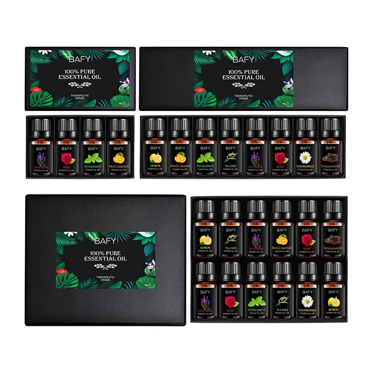 

Best Aromatherapy Gift Set 8/10 ml 100% Natural Therapeutic Grade Aroma Essential Oils For Candles