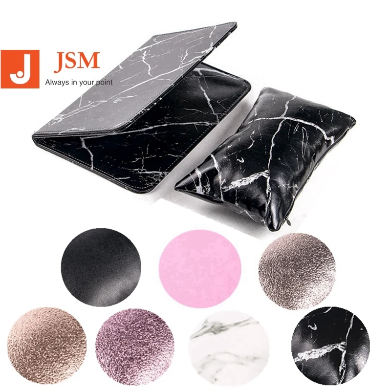 

Professional Marble Pattern Nail Art Arm Rest 7 Colors Nail Hand Pillow
