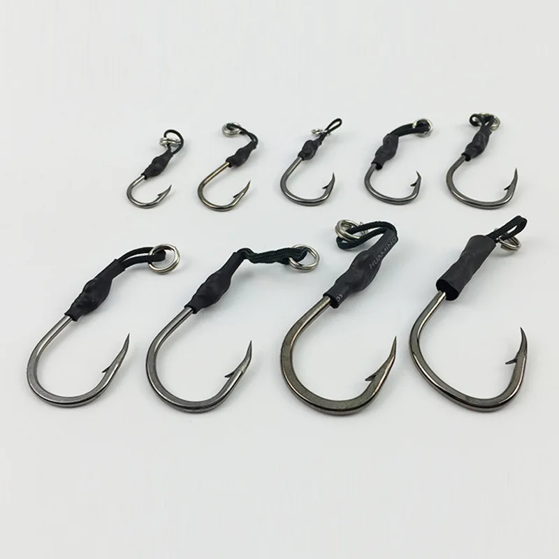 

8/0# 9/0#10/0# Barbed single hook iron plate hook heat-sealing hook