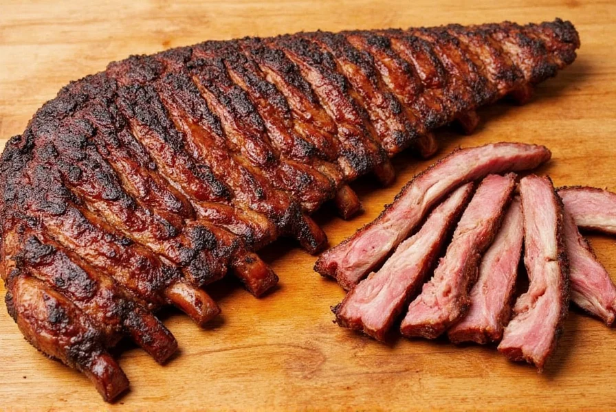 Comparison Chart of Baby Back Ribs vs Spare Ribs