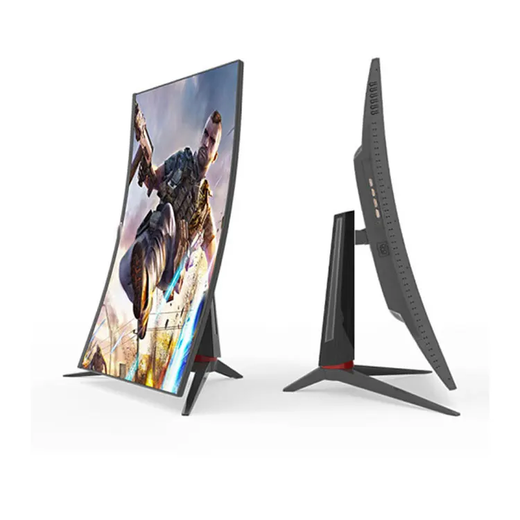 

Rotated stand wall mount free sync speaker 1ms led 1080p 144 hz 32 inch curved gaming monitor