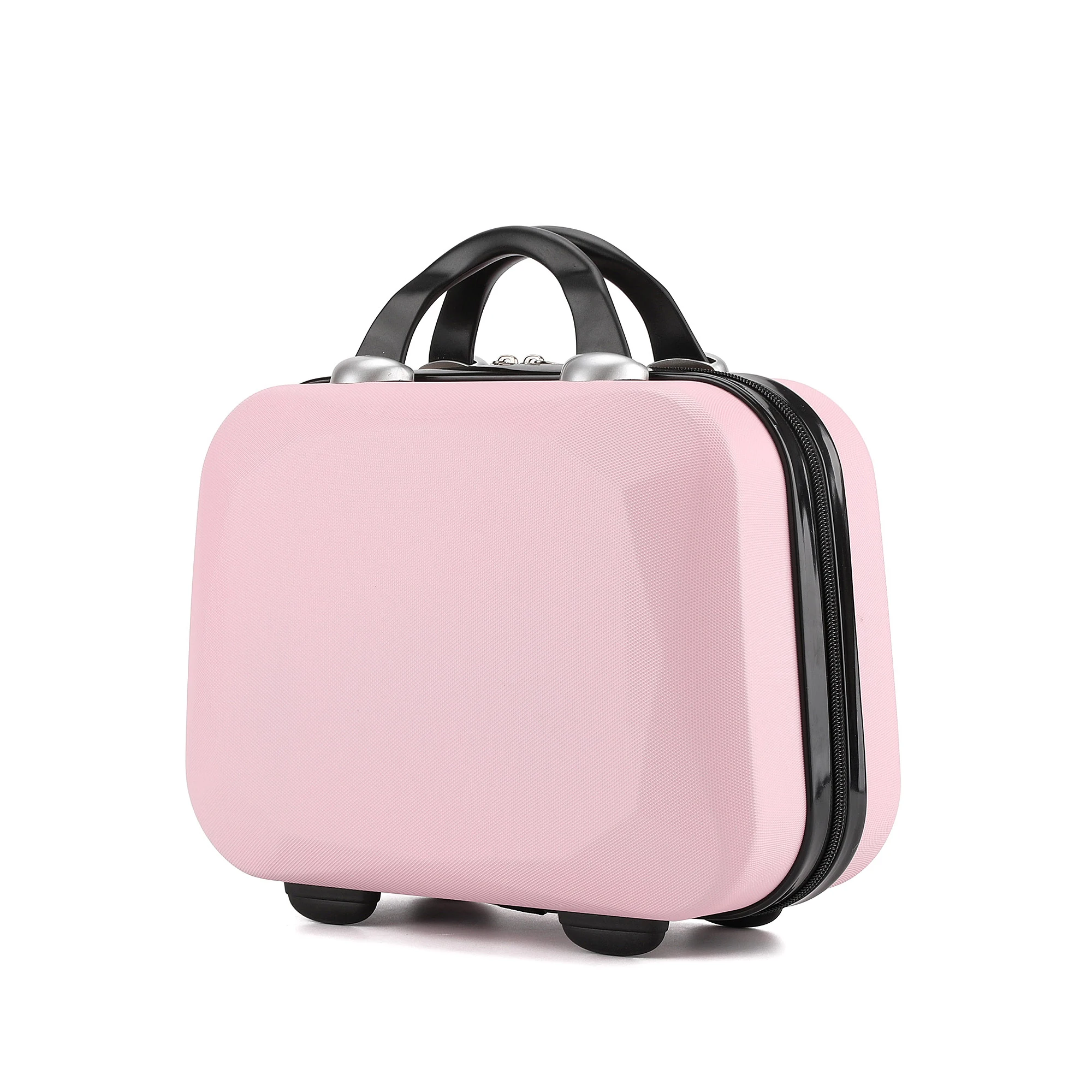 

Custom Mini ABS Hard Shell Cosmetic Case Beauty Make Up Luggage Case storage Carrying Box Suitcase, Multicolor