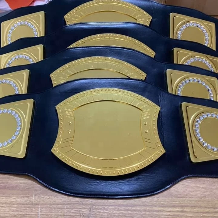 

Hot sale Custom belt wrestling belt popular Championship Belts, Black