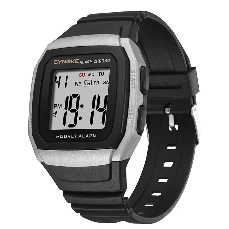 

SYNOKE Digital Watch High Quality Waterproof Wristwatches Multi Function Watches For Men Boy Wristwatch Student, 3 colors