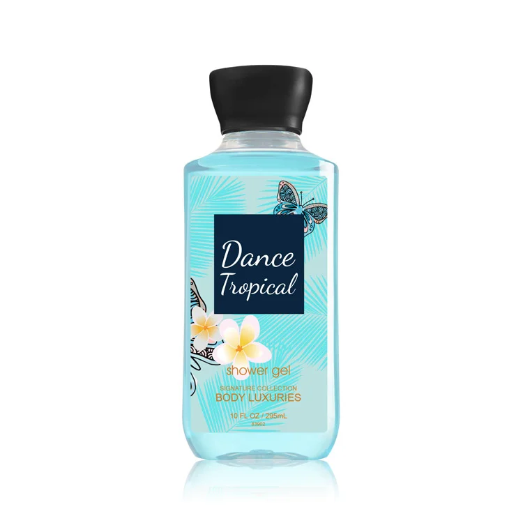 
Brightening perfumed essential flowers&fruits sensitive skin care hotel shower gel 
