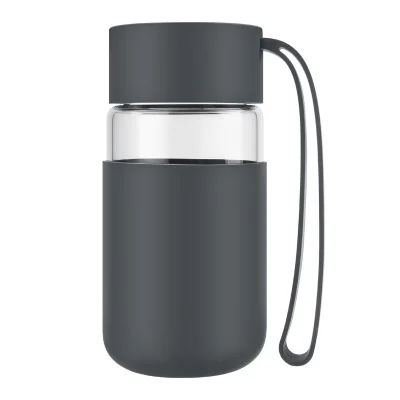 

300ml borosilicate glass carafe gift sports glass bottle, As shown