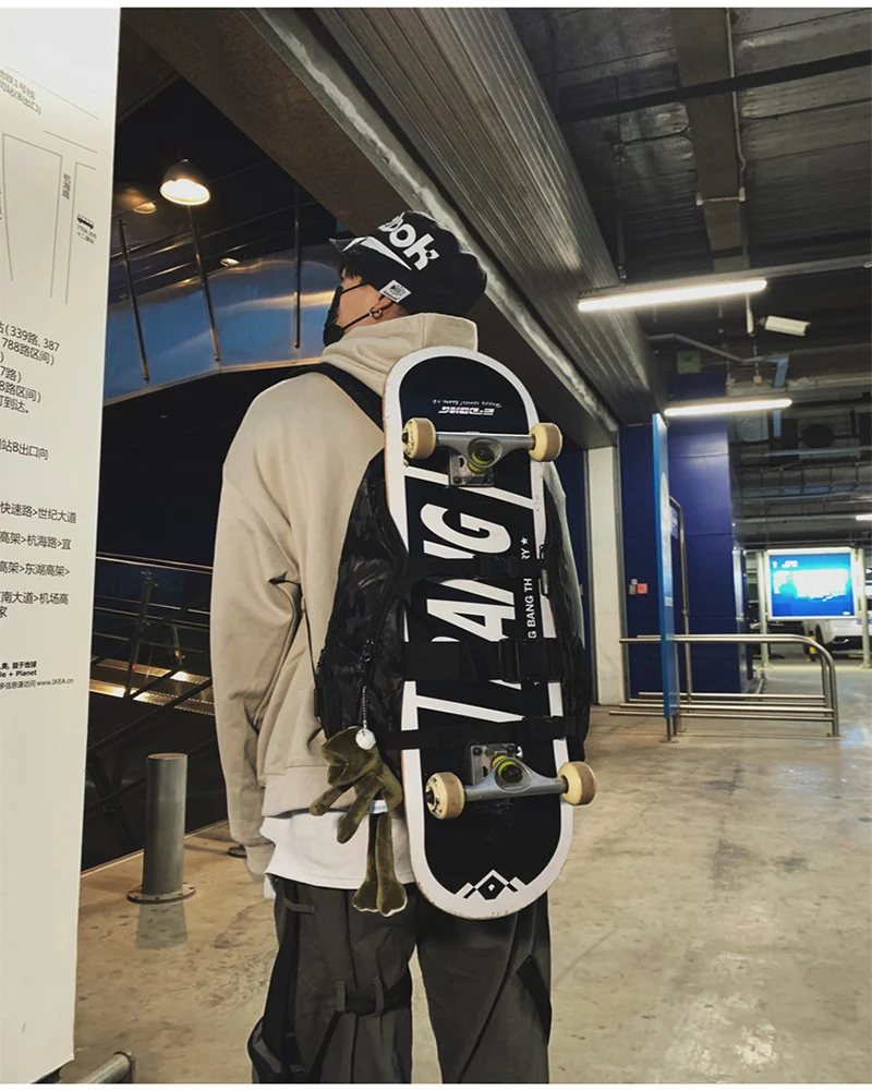 

IMPORX Skateboard bags Backpack Portable Skateboard One-shoulder Carry Bag