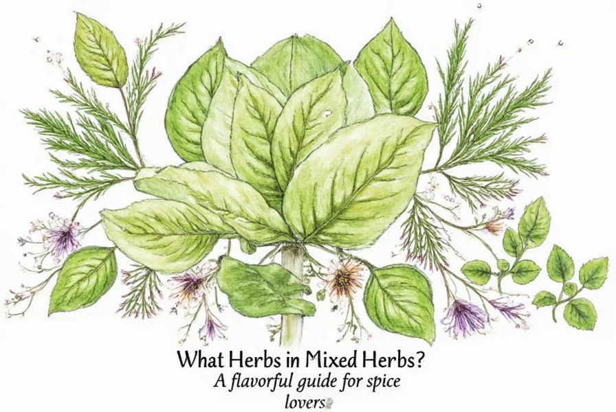 Mixed herb packaging