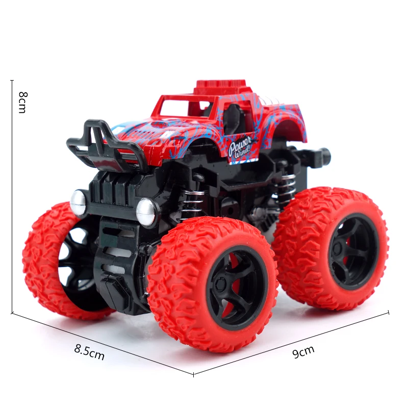 

Customizable plastic toy vehicles car Non-Remote Controlled 4WD Car Toy New Mini Inertial Off-Road Vehicle plastic toys