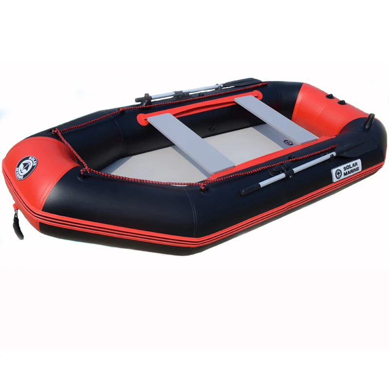 

High Quality Solar marine 3 Person canoe/kayak Customization Rowing Boats PVC Kayak Rafting Fishing Inflatable canoeing, Blue/red/green
