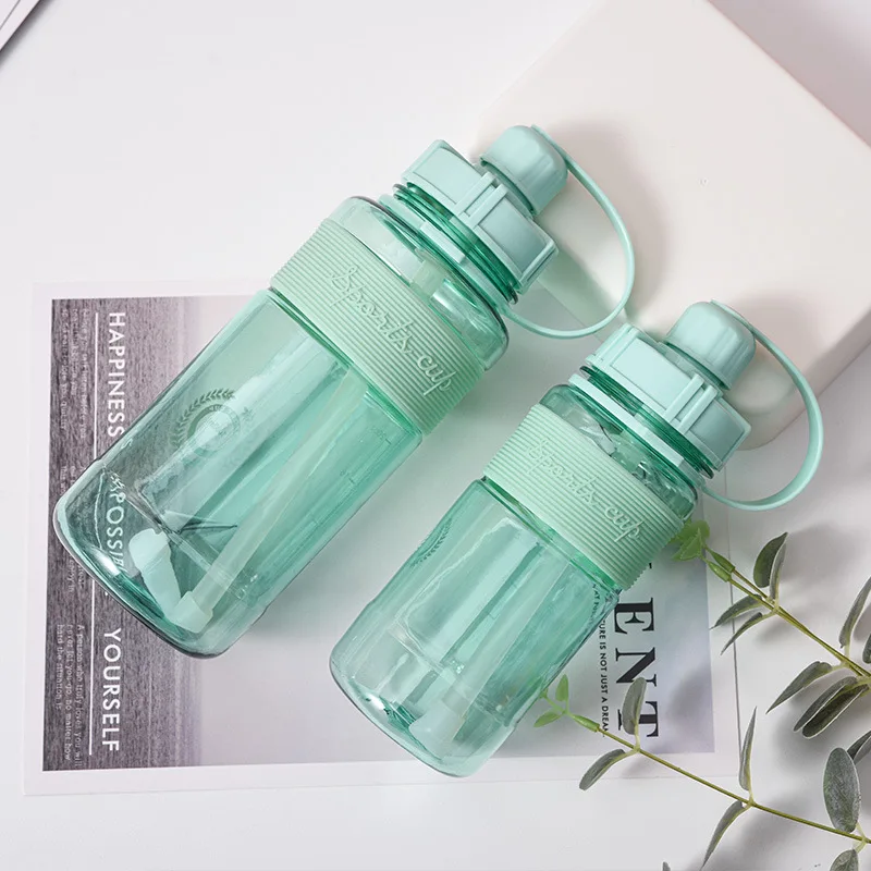 

Mikenda plastic double wall drinking water bottle customize logo plastic bottles water, Customized color