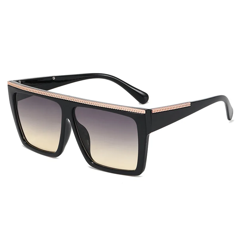 

2021 Fashion NEW square frame bling sunglasses wholesale rhinestone sunglasses women