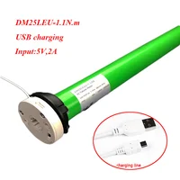 

DM25LE 1.1N.m USB interface Micro charge DOOYA tubular battery motor for 38mm tube roller blinds or zebra blinds