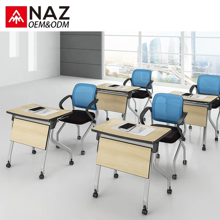 
Foldable Desk With Wheels For Student Or Adult School Space Saving Furniture 